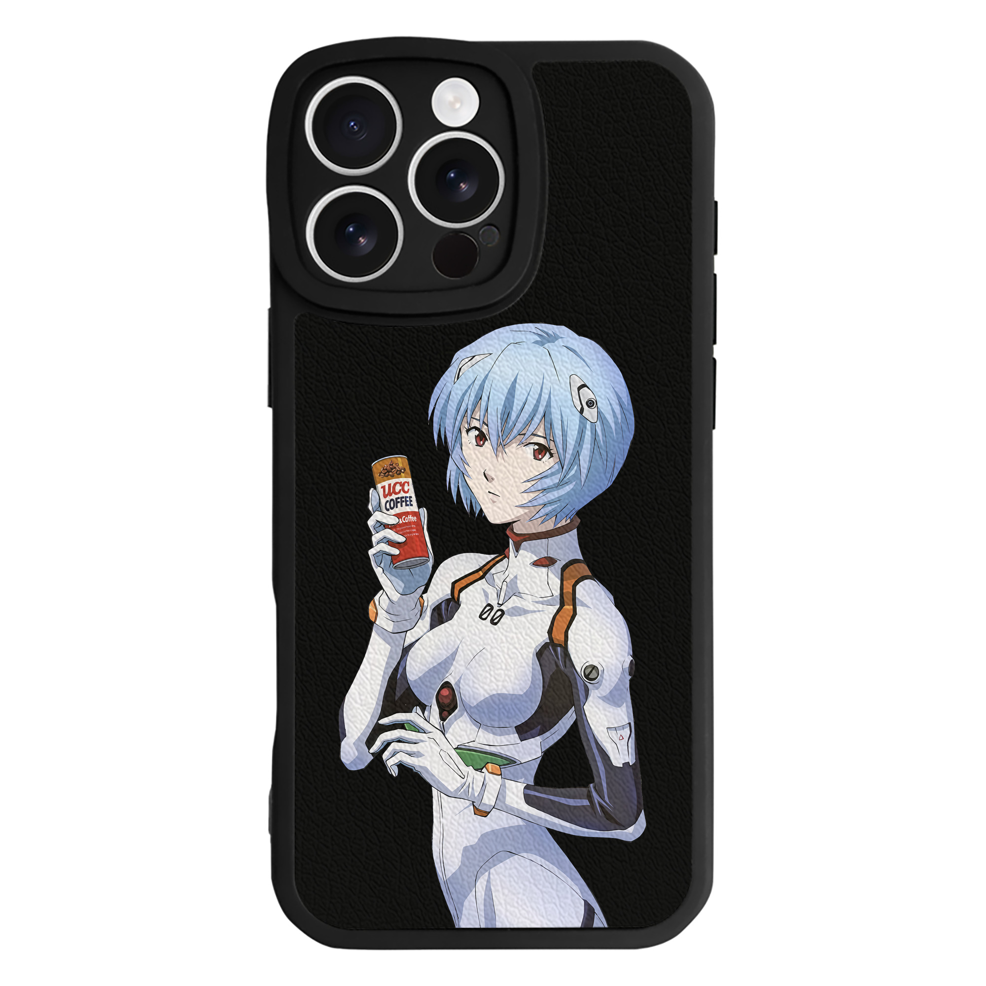 （画像用） EVA 新世紀エヴァンゲリオン 【iPhone 16シリーズ対応】シリコンスマホケース（レザー調） 材質：シリコン